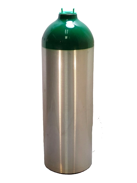 Oxygen Cylinder, Steel, Empty-3