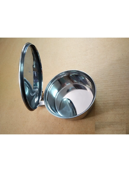 Sputum Mug with Cover - Stainless Steel-DSA230