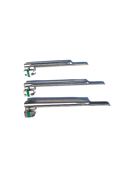Fibre Optic Laryngoscope Set, Miller (With Handle)-1