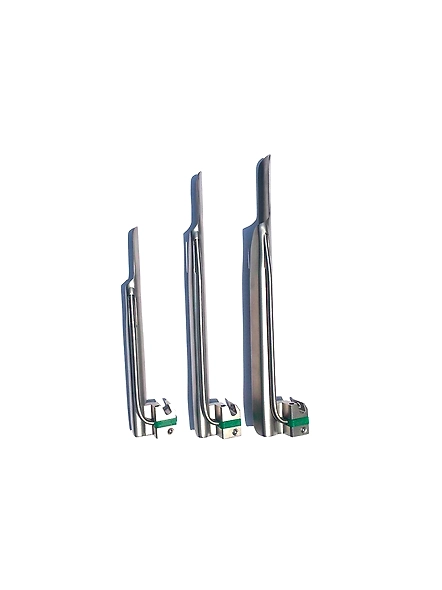 Fibre Optic Laryngoscope Set, Miller (With Handle)-2