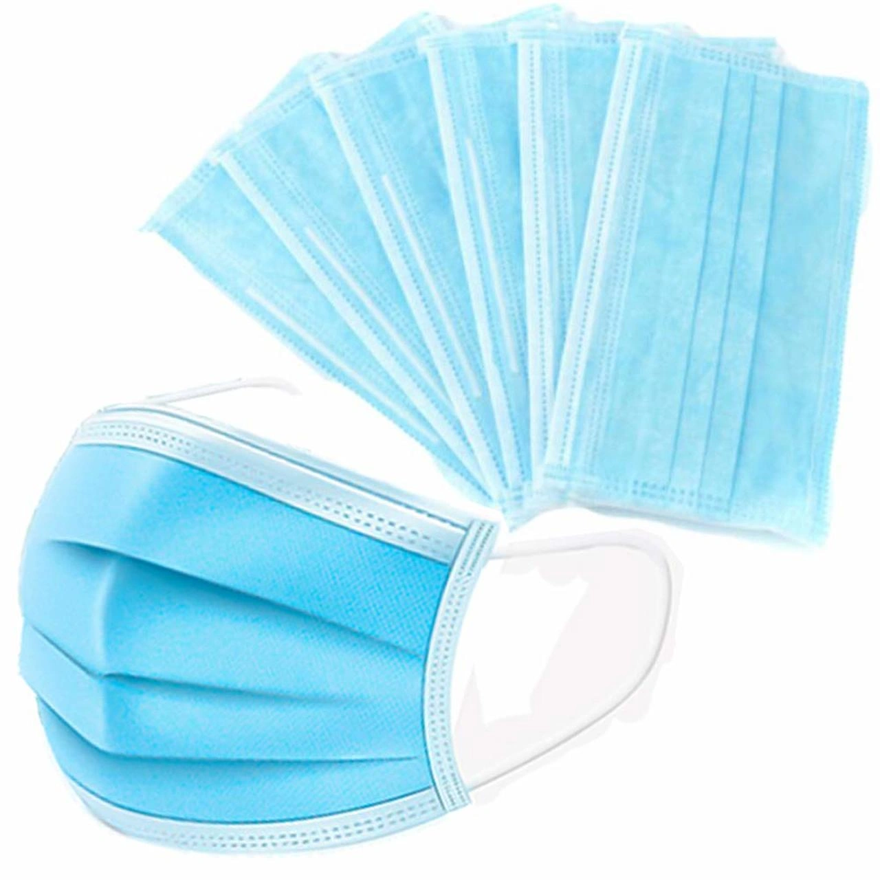 Face Mask, Non Woven, Non Sterile. Elastic Loop-DS0189