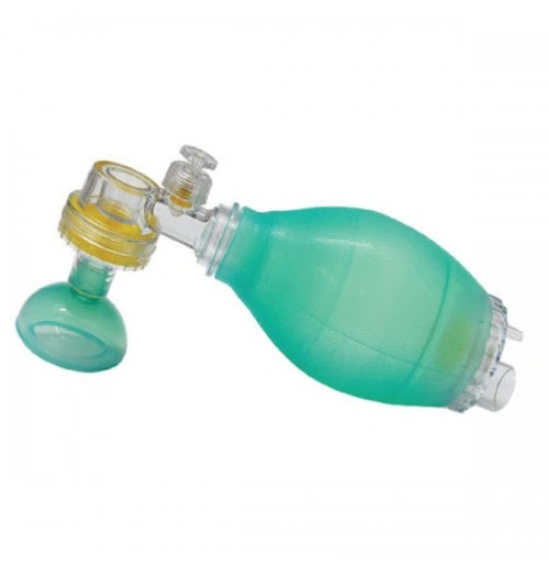 Artificial Resuscitator (Ambu Type Bag), Silicone (green), Infant, Autoclavable-DS0179