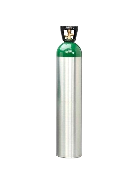 Oxygen Cylinder, Steel, Empty-2