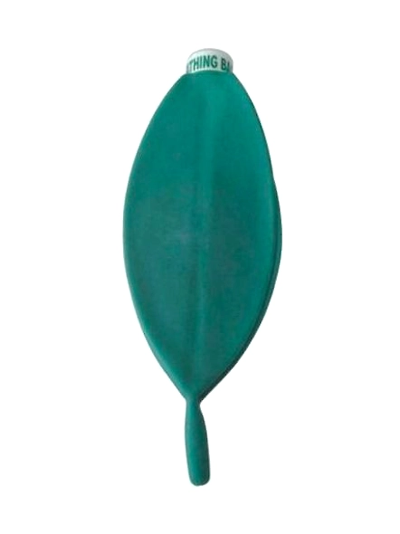 Rebreathing Bags - Green Rubber-3