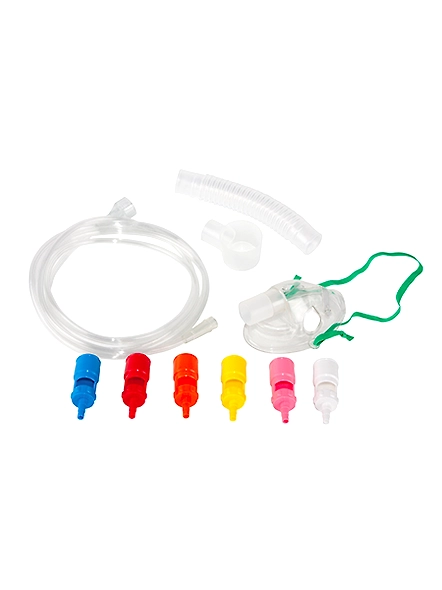 Venturi Mask With 6 Diluters-2