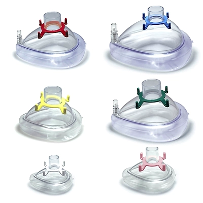 Anaesthesia Face Mask Transparent