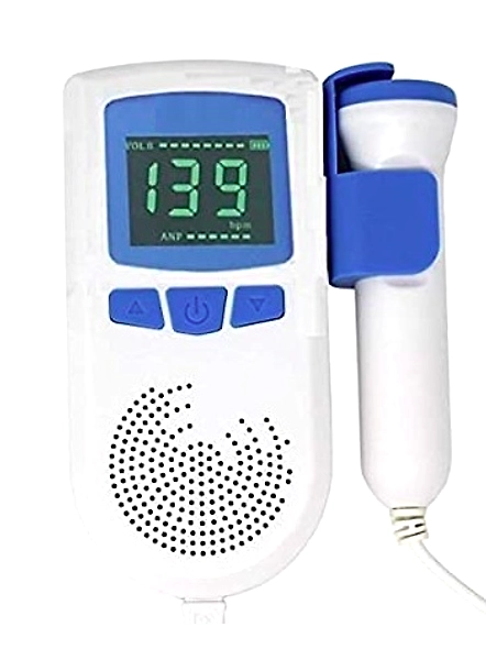 Hand Held Color Fetal Doppler-3