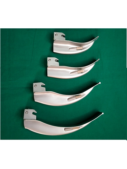 Fibre Optic Laryngoscope Set, Macintosh (With Handle)-1