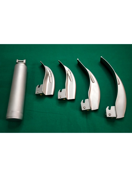 Fibre Optic Laryngoscope Set, Macintosh (With Handle)-DOS052