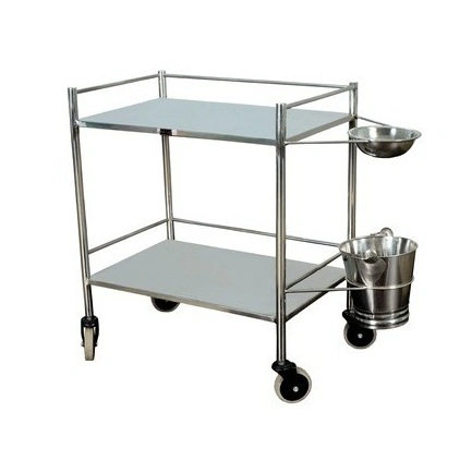 Dressing Trolley with Bowl-Bucket-DS-115