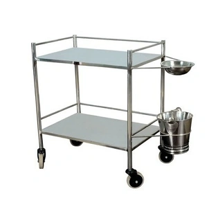 Dressing Trolley with Bowl-Bucket