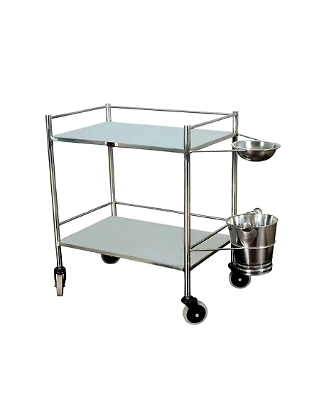 Dressing Trolley with Bowl-Bucket-DS-115