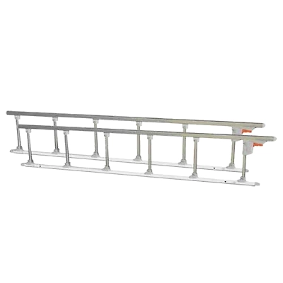 Collapsible Side Railings (6 Legs, Aluminum)