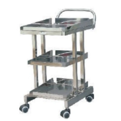 Bedside Drug Trolley(Stainless Steel)