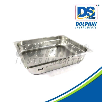 S.S PERFORATED INSTRUMENT TRAY 9X6