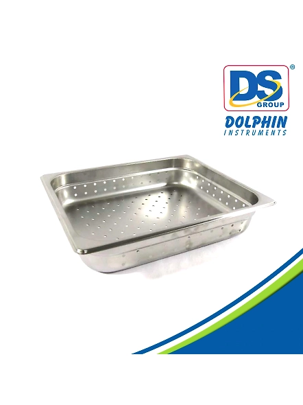 S.S PERFORATED INSTRUMENT TRAY  12X15-1