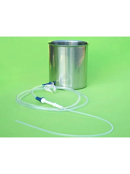 Douche Cans with Douche Tube &amp; Douche Fitting Set-1 Ltr-6