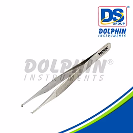 dissecting forceps tooth 5''