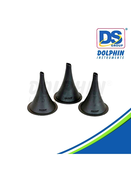 EAR SPECULUM BLACK SET OF 3-1