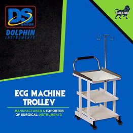 ecg machine trolley
