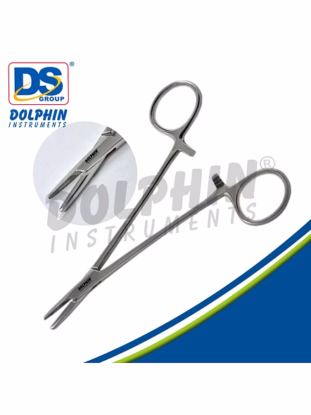 DEBAKEY NEEDLE HOLDER 7"