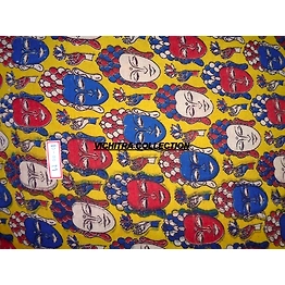 Blockprinted Kalamkari Fabrics