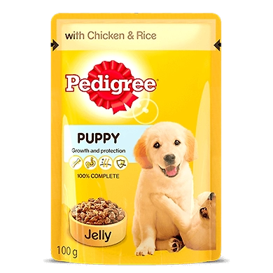 Pedigree Gravy Puppy Chicken and Rice-SKU-VIJ-0014
