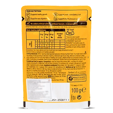 Pedigree Gravy Puppy Chicken and Rice-100 Gm-1