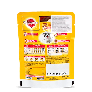 Pedigree Gravy Puppy Chicken and Rice-80 Gm-1