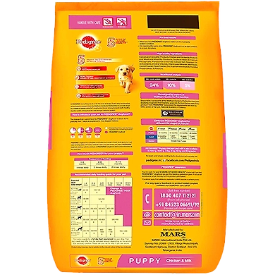 Pedigree Puppy Chicken and Milk-20 Kg-1