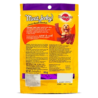 Pedigree Care and Treats Adult Meat Jerky Lamb-80 Gm-1