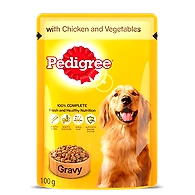 Pedigree Gravy Adult Chicken and Vegetables