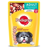 Pedigree Gravy Adult Chicken and Liver Chunks