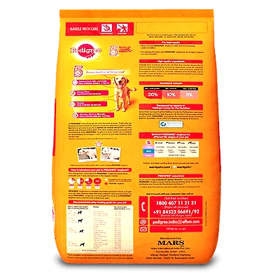 Pedigree Adult Meat and Vegetables-20 Kg-1