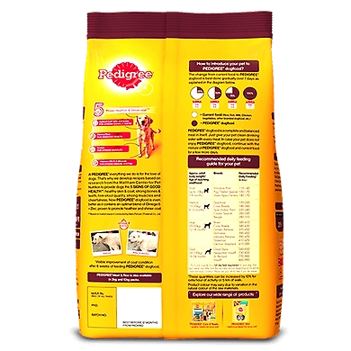 Pedigree Adult Meat and Rice-1.2 Kg-1