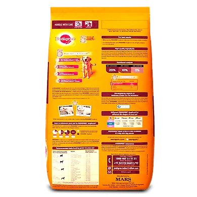 Pedigree Adult Meat and Rice-10 Kg-1