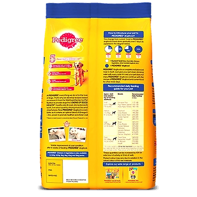 Pedigree Adult Chicken and Vegetables-1.2 Kg-1