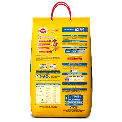 Pedigree Adult Chicken and Vegetables-10 Kg-1
