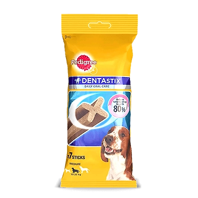 Pedigree Care and Treats DentaStix Adult Medium Breed Oral Care-SKU-VIJ-0063