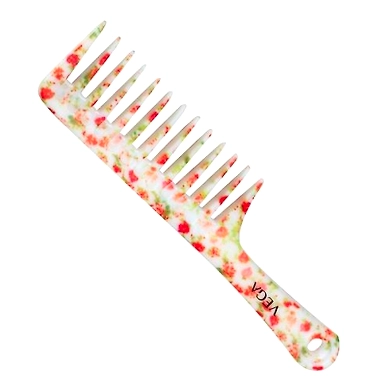 Floral Shampoo comb (Large) - DC-1268H-SKU-VIJ-0106