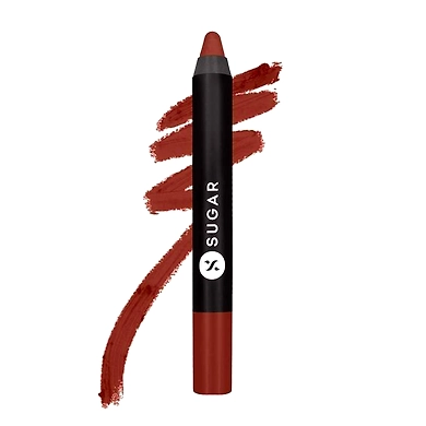Matte As Hell Crayon Lipstick 19 Emma Woodhouse (Earthy Brown)-SKU-VIJ-0180