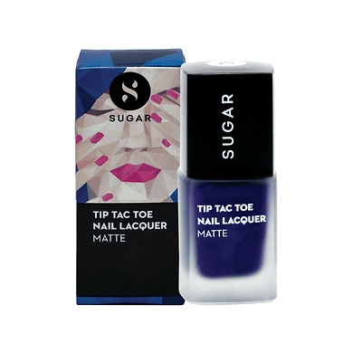 Tip Tac Toe Nail Lacquer 013 Break On Blue (Matte Denim Blue)-SKU-VIJ-0263