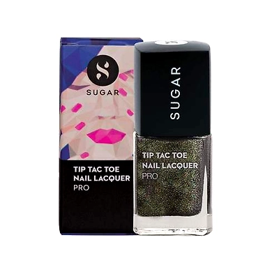 Tip Tac Toe Nail Lacquer 075 Golden Green (Seaweed Green With Shimmer)-SKU-VIJ-0278