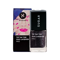 Tip Tac Toe Nail Lacquer 072 Bring Black To Life (Black With Multicolor Shimmer)