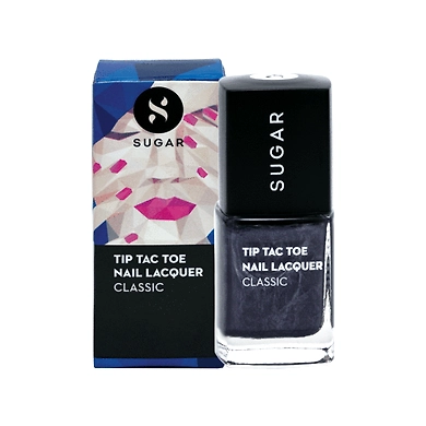 Tip Tac Toe Nail Lacquer 002 Goodness Gray-cious! (Black Grey)-SKU-VIJ-0295