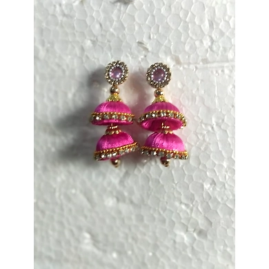 Double Jhumka Pink-JMMB_757002_BR1132_DJP_1