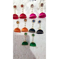 Jhumka (Earring) Multi colour