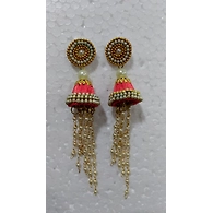 Long Glass Earring