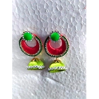 Chandbali with Top Earring