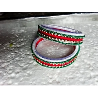 Silkthread Plain Bangles